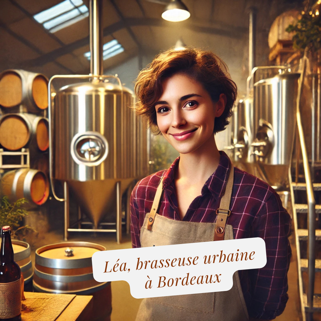 Portrait : Léa, brasseuse urbaine à Bordeaux