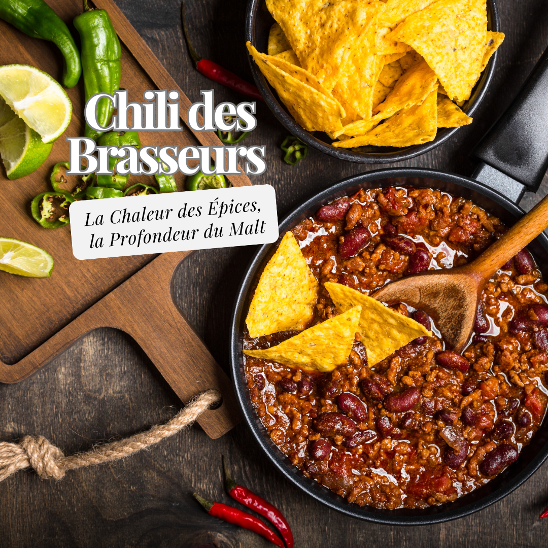 Chili du Brasseur : Recette Épicée à la Bière