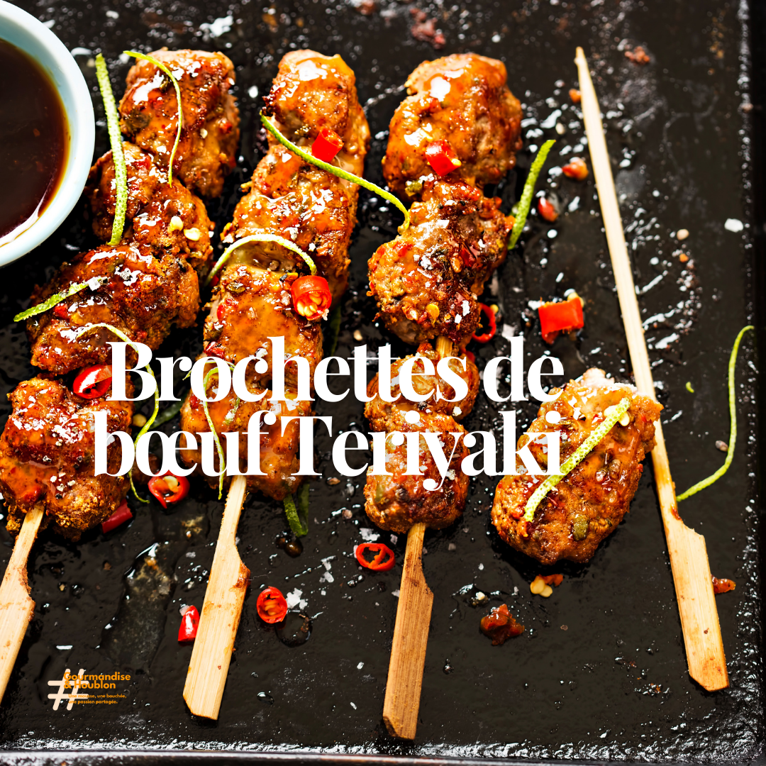 Brochettes de Bœuf Teriyaki : Le Goût du Soleil dans l&rsquo;Assiette
