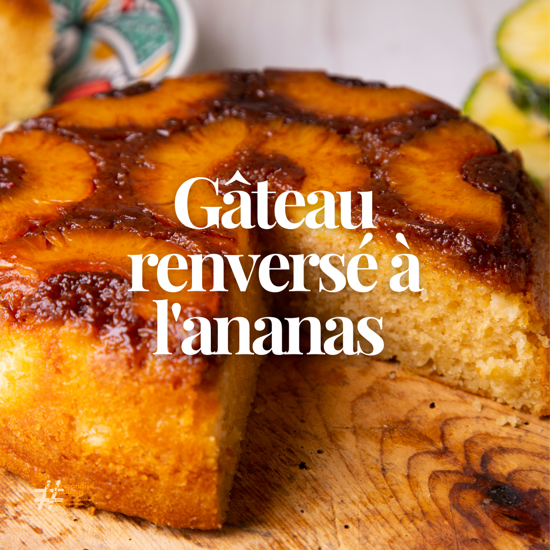 Gâteau renversé à l&rsquo;ananas