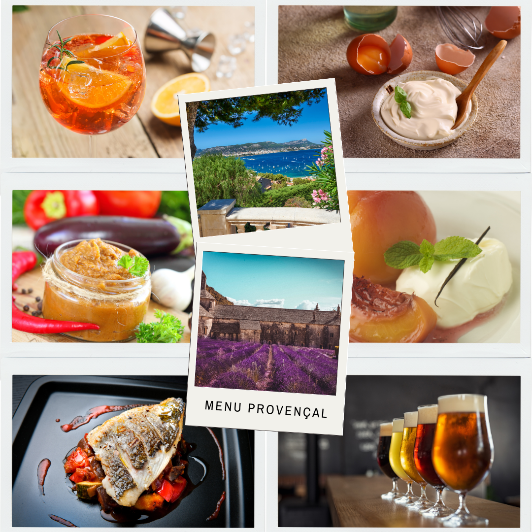 Menu Provençal à la Bière
