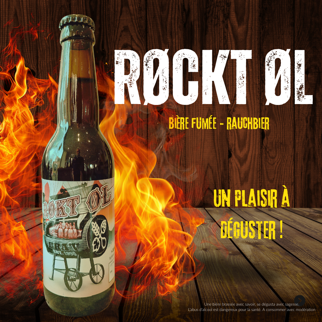 RØCKT ØL – Une bière fumée qui met l’Alsace en flamme