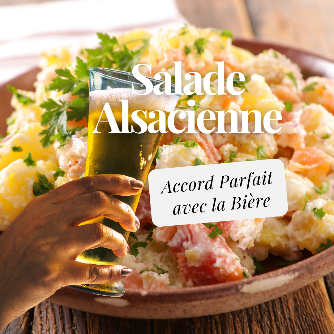 Salade Alsacienne : Fraîcheur, Tradition et Accord Parfait avec la Bière