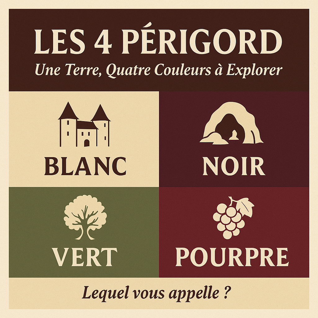 Les 4 Périgord – Une Terre, Quatre Couleurs à Explorer