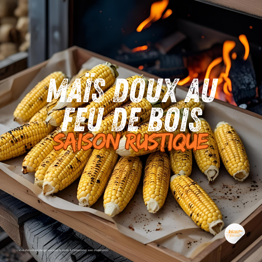 Zone Grillée – Maïs Doux au Feu de Bois