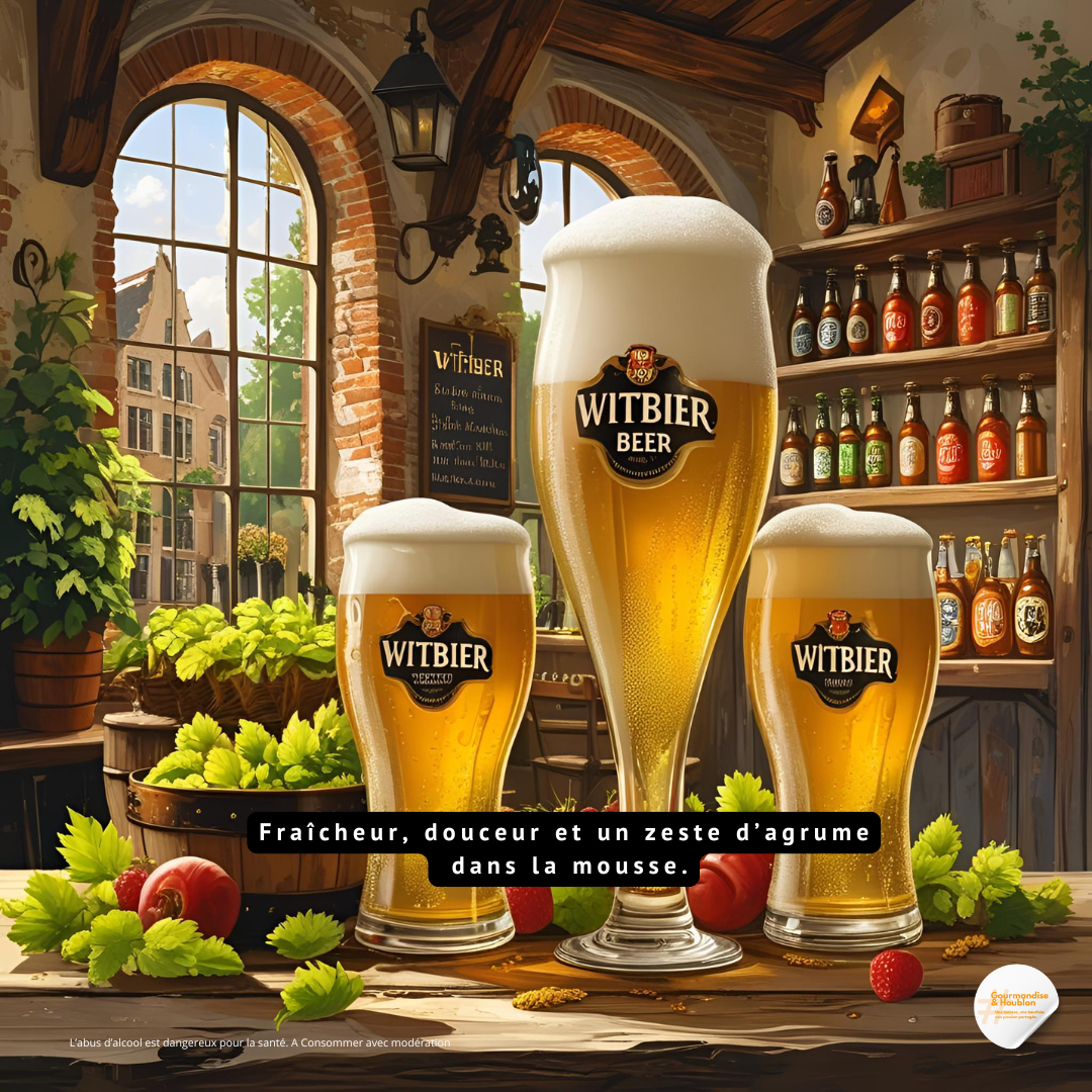Witbier : la blanche parfumée de Belgique