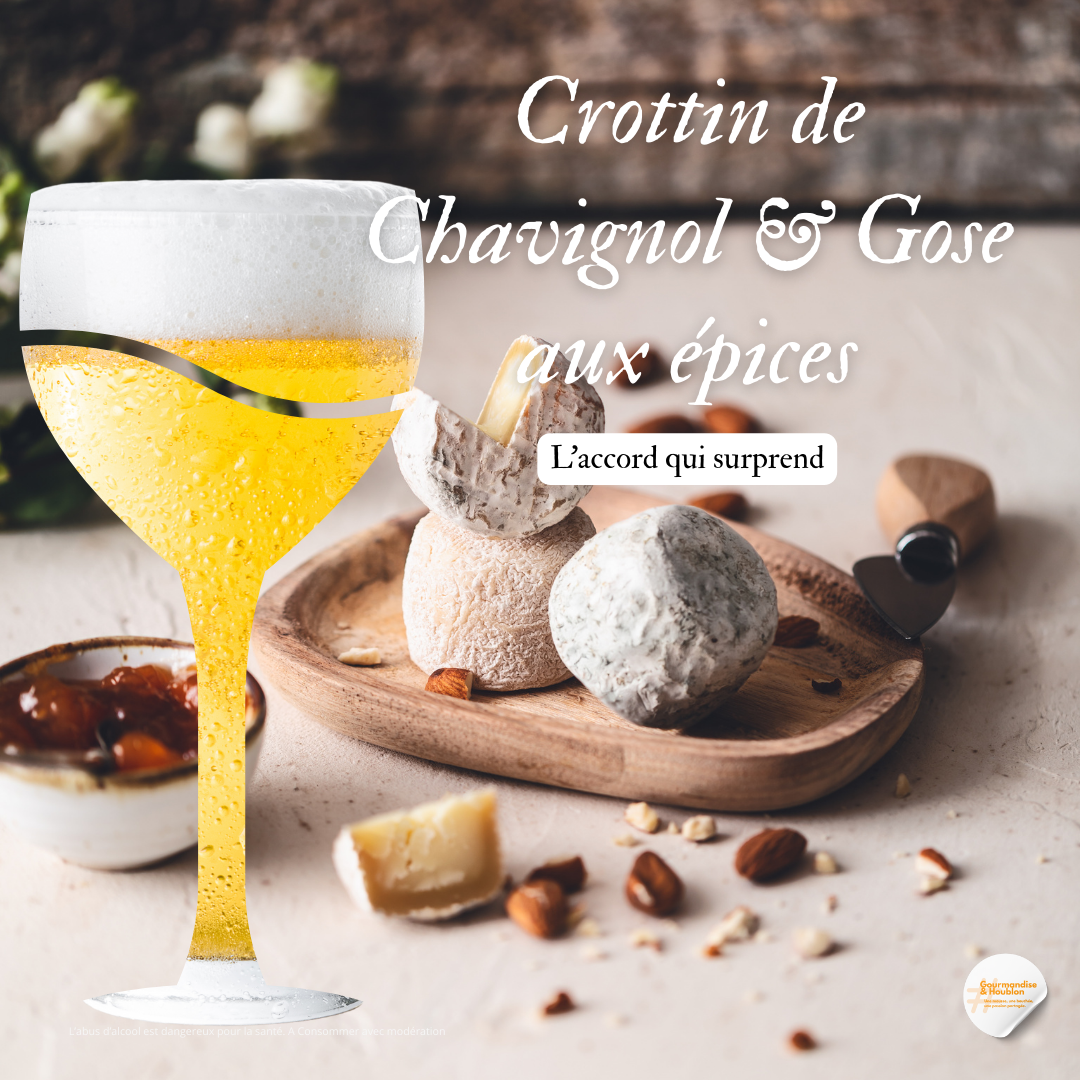 Crottin de Chavignol & Gose aux épices