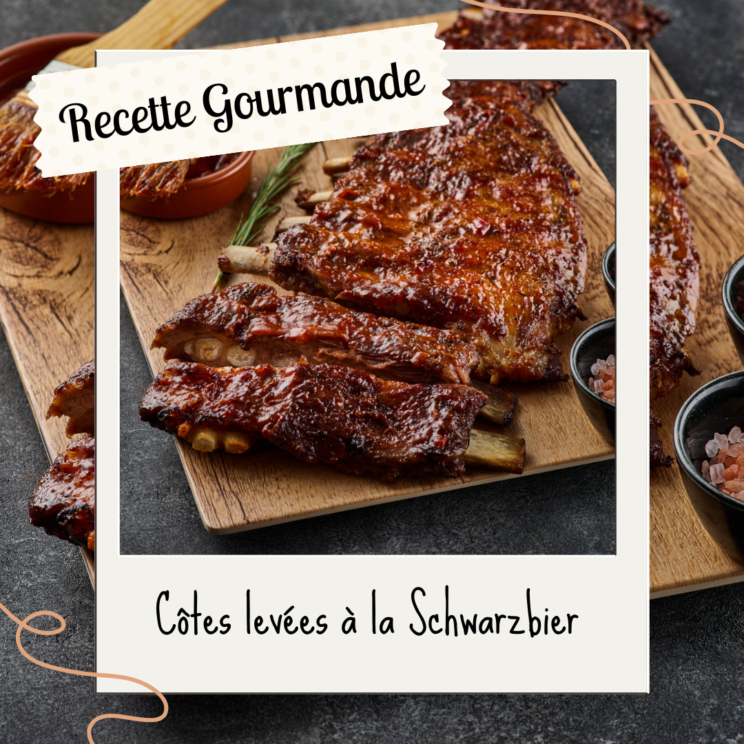 Côtes levées à la Schwarzbier