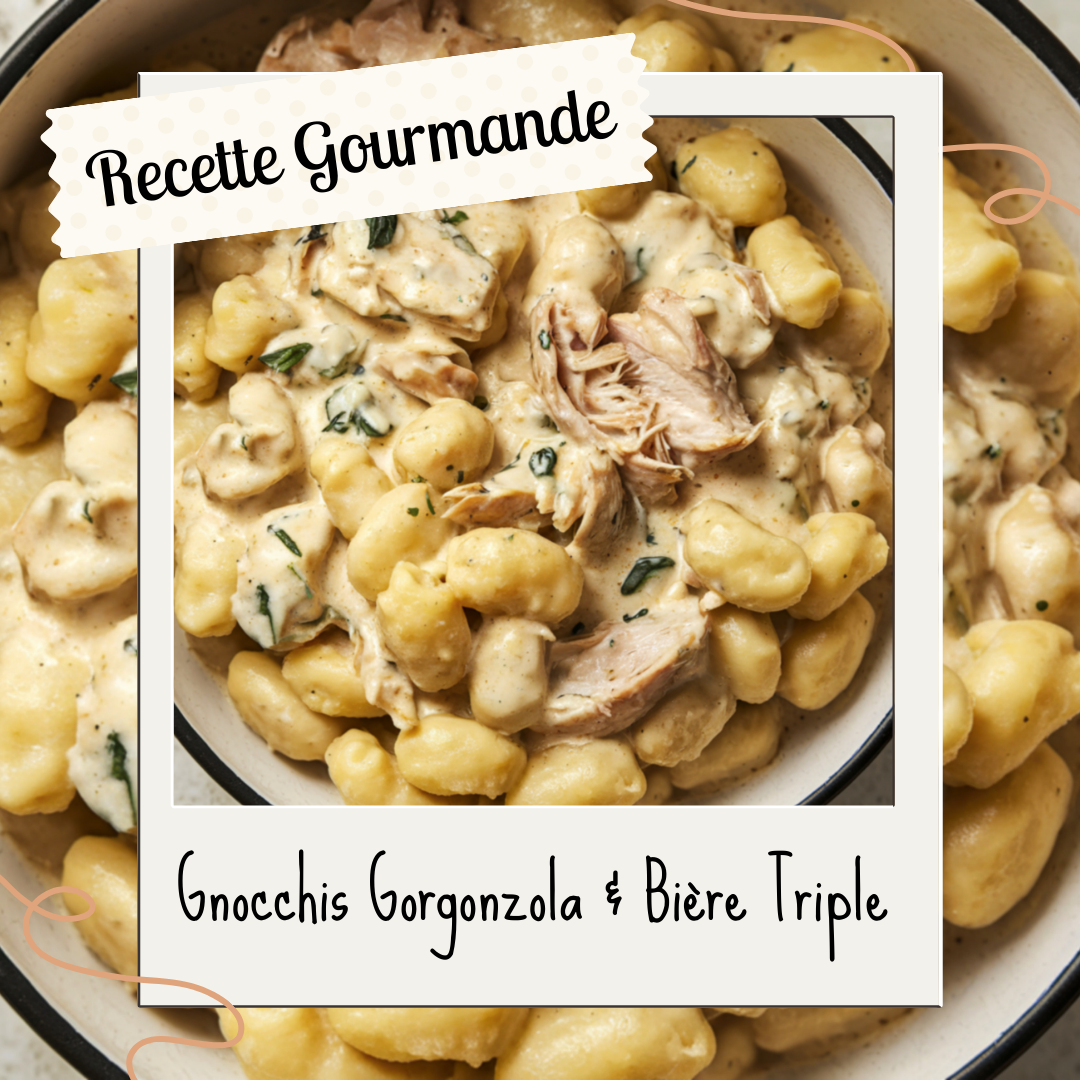 Gnocchis au Gorgonzola & Bière Triple