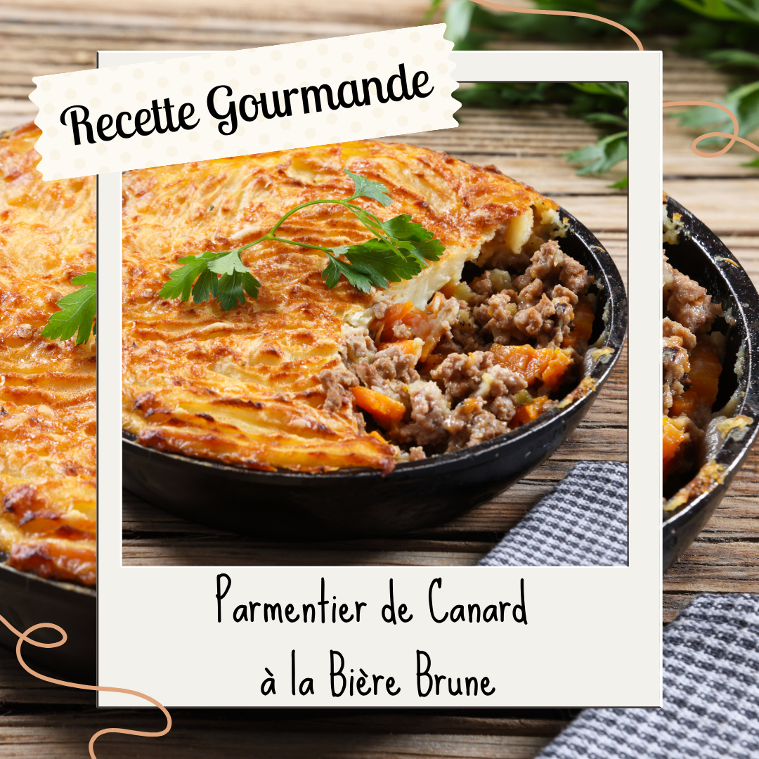 Parmentier de Canard Confit à la Bière Brune