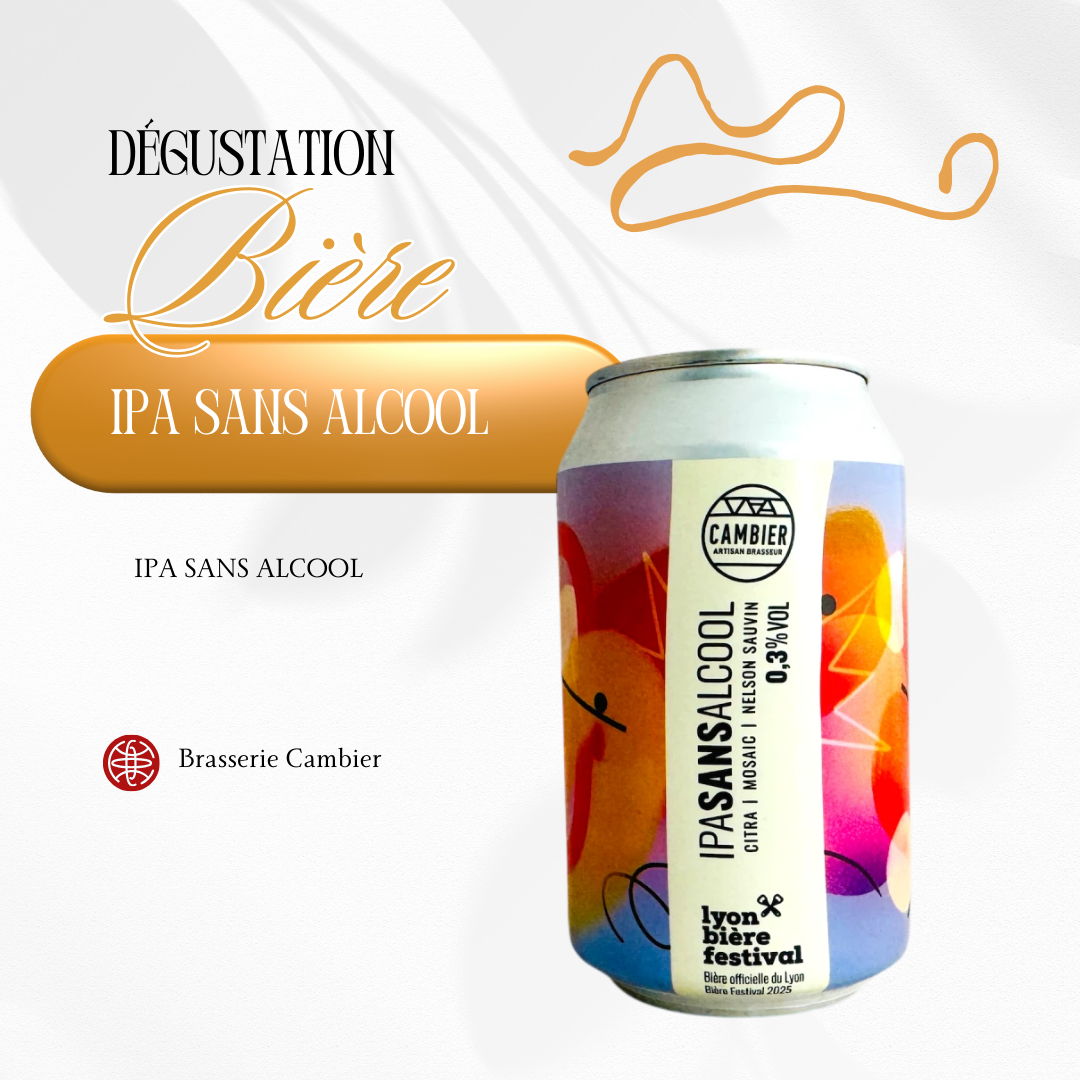 IPA sans alcool – Brasserie Cambier