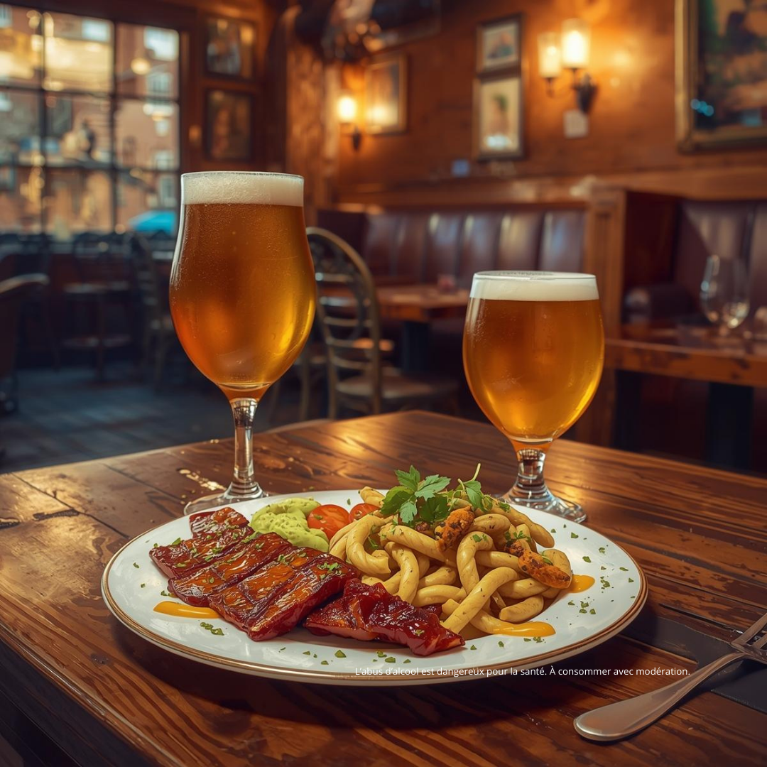 Bien manger à la bière, sans se ruiner