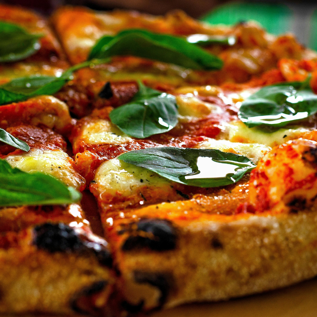 Pizza végétale, plaisir total