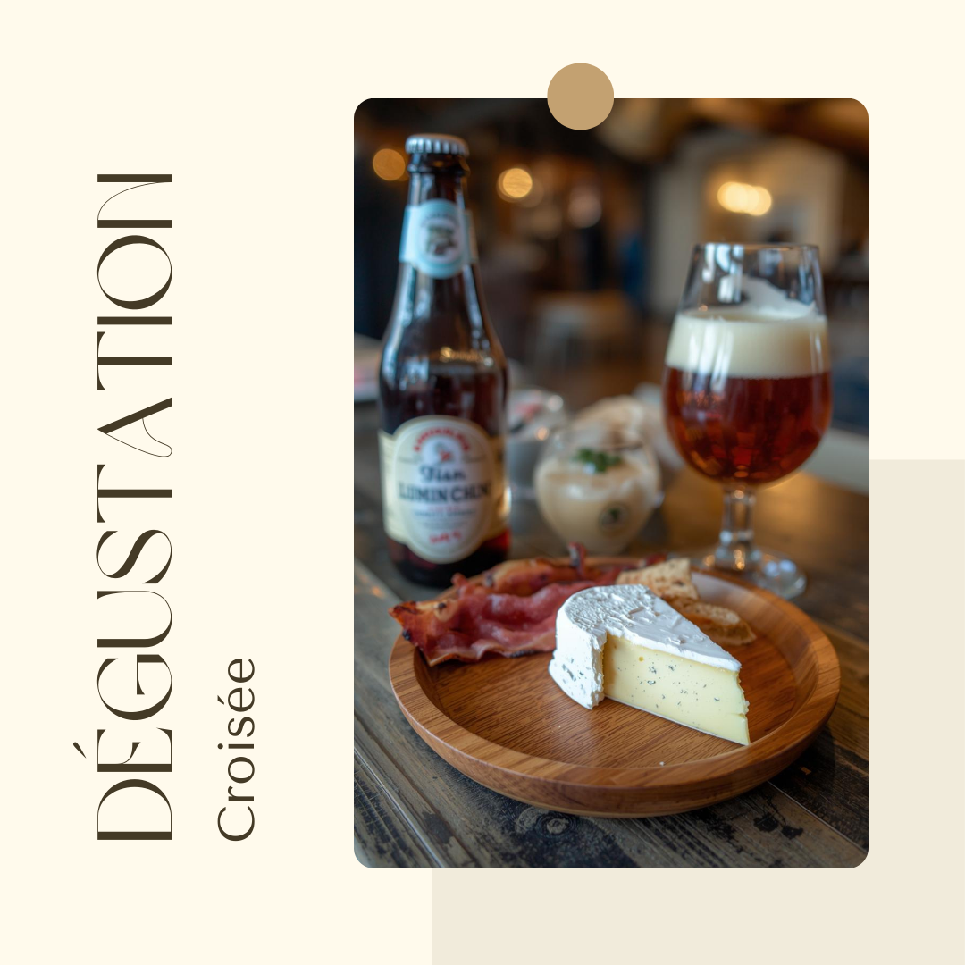 Reblochon fermier, lard fumé & Dunkel