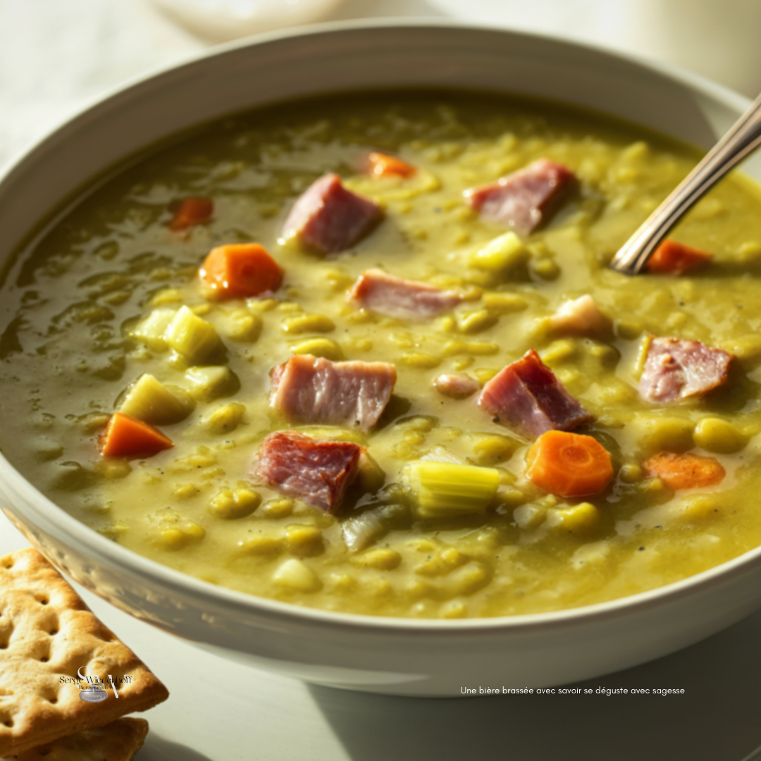 Soupe Rustique aux Pois Cassés : Recette Réconfortante