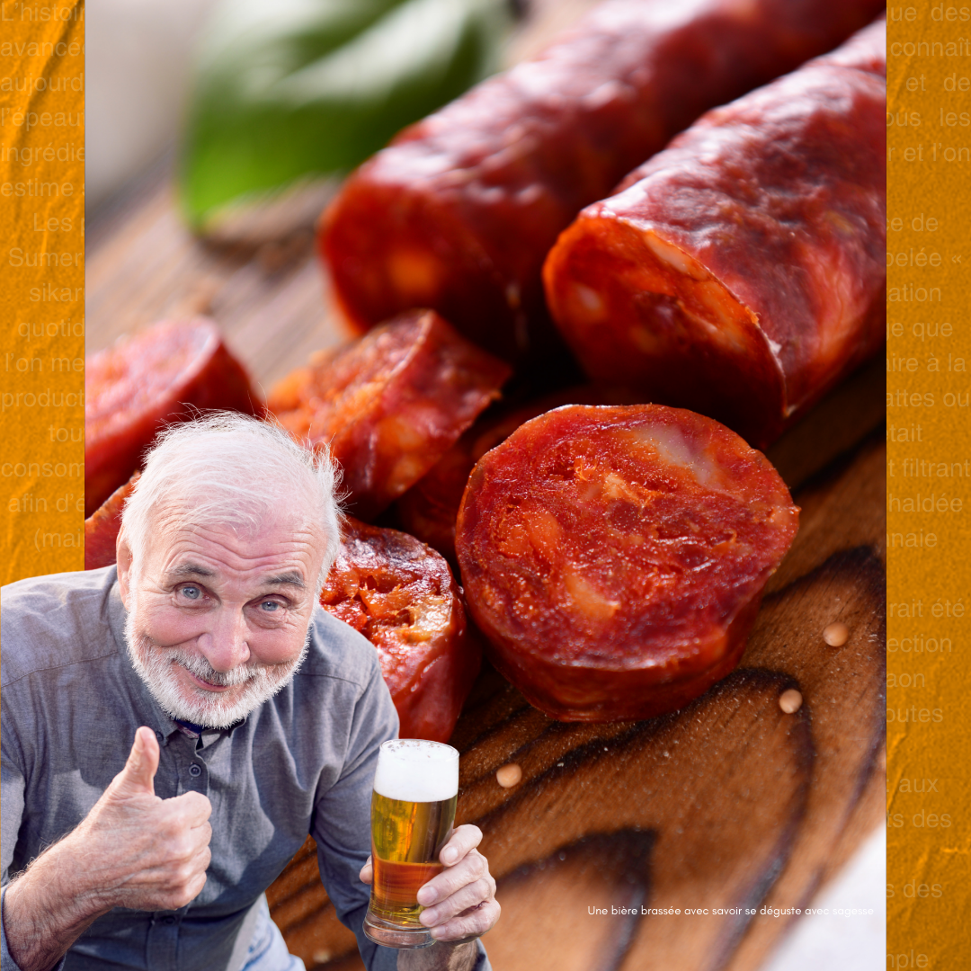 Accord (Plus ou Moins) Raisonnable – Chorizo, saucisses piquantes & IPA fruitée
