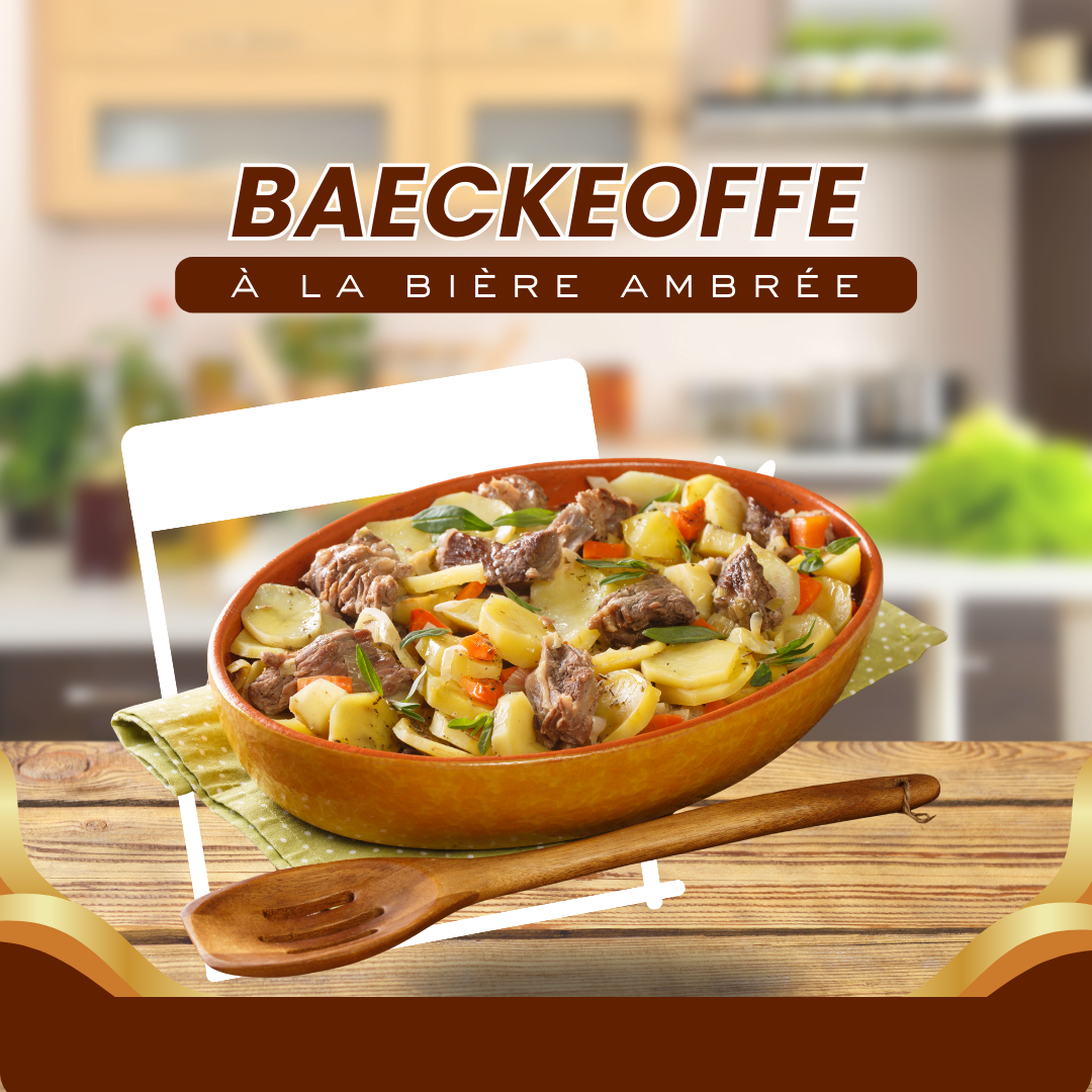Baeckeoffe à la bière ambrée – Le plat d’Alsace qui prend le temps
