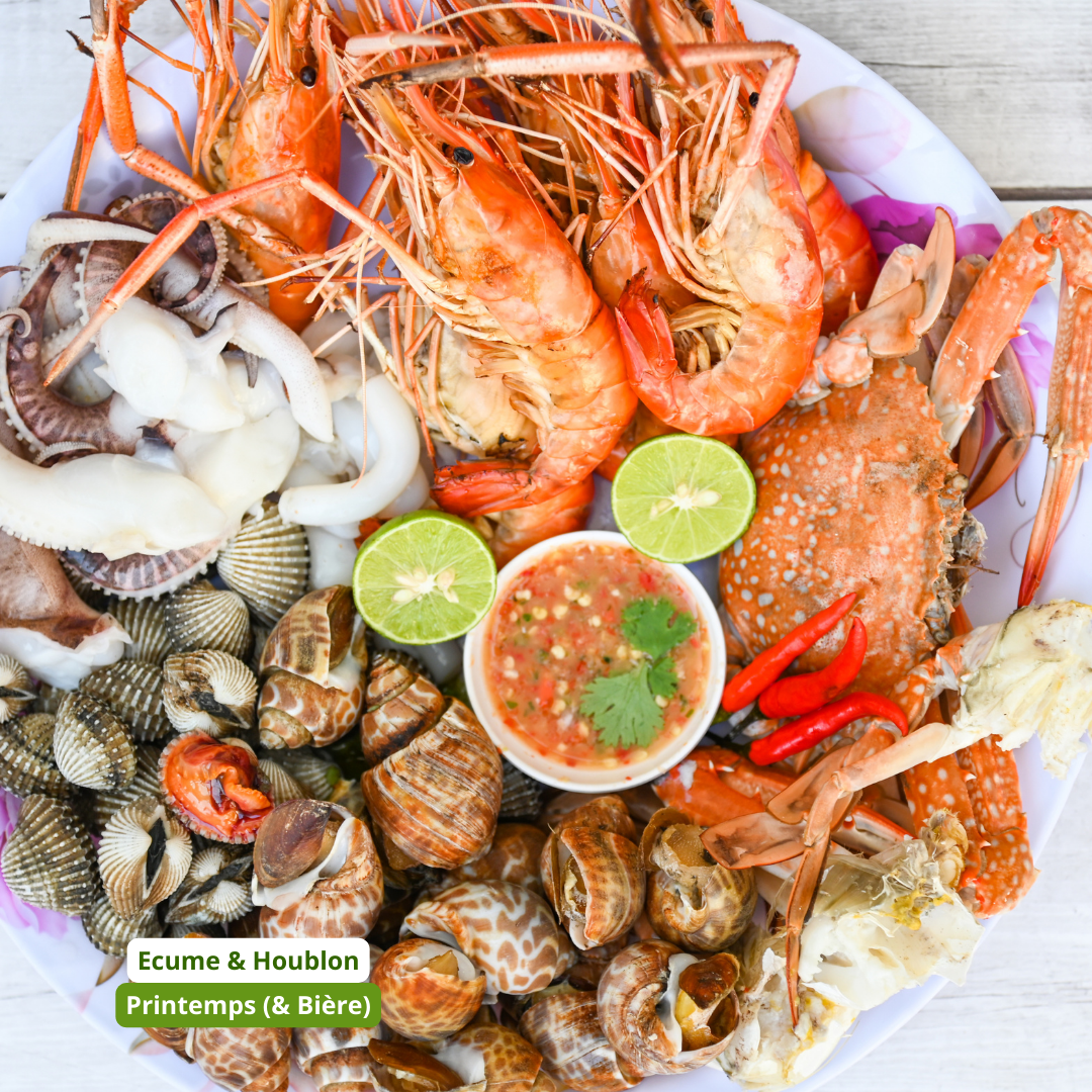 Le grand plateau d’écume