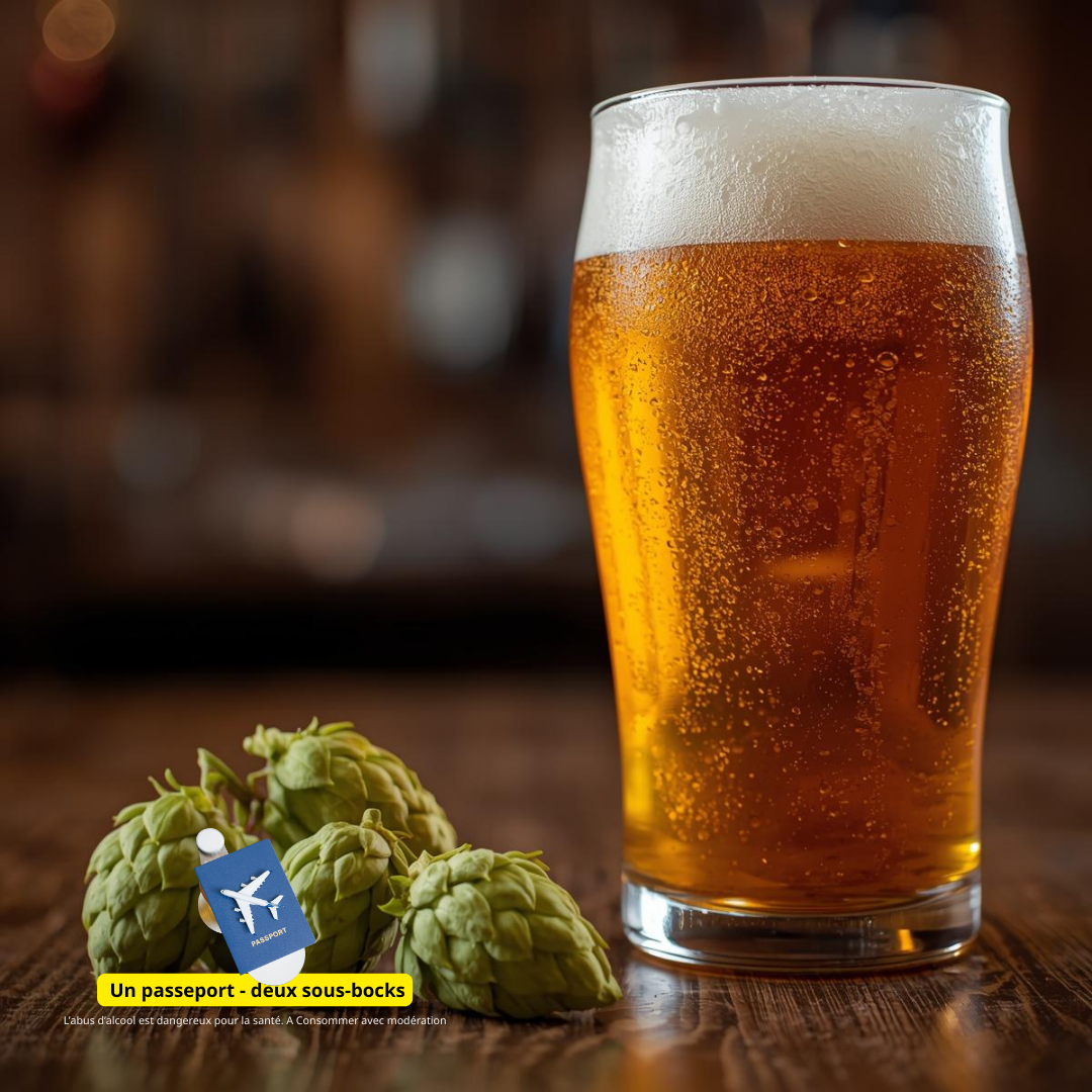 « Un passeport, deux sous-bocks. »– L’accent du houblon