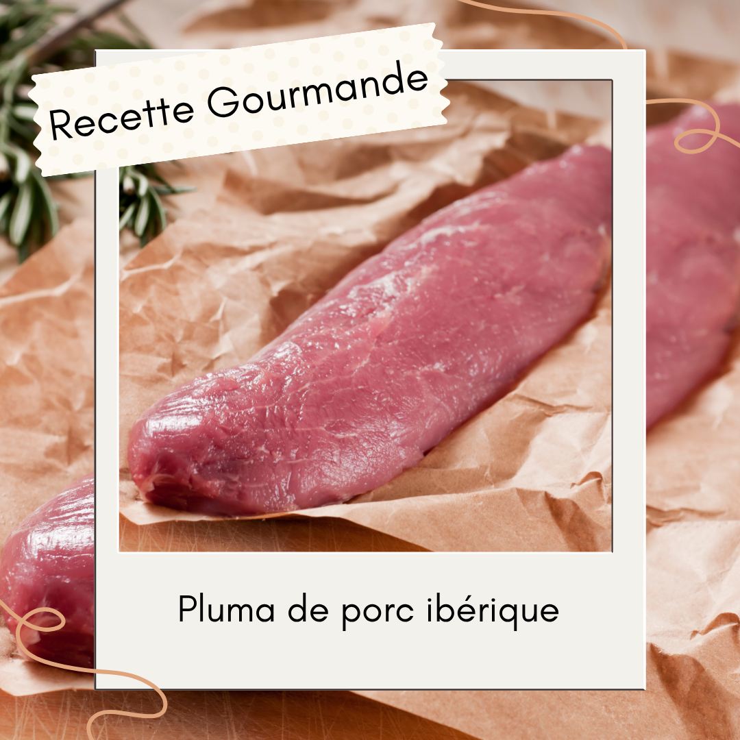 Pluma de porc ibérique, réduction bière & miel, légumes grillés