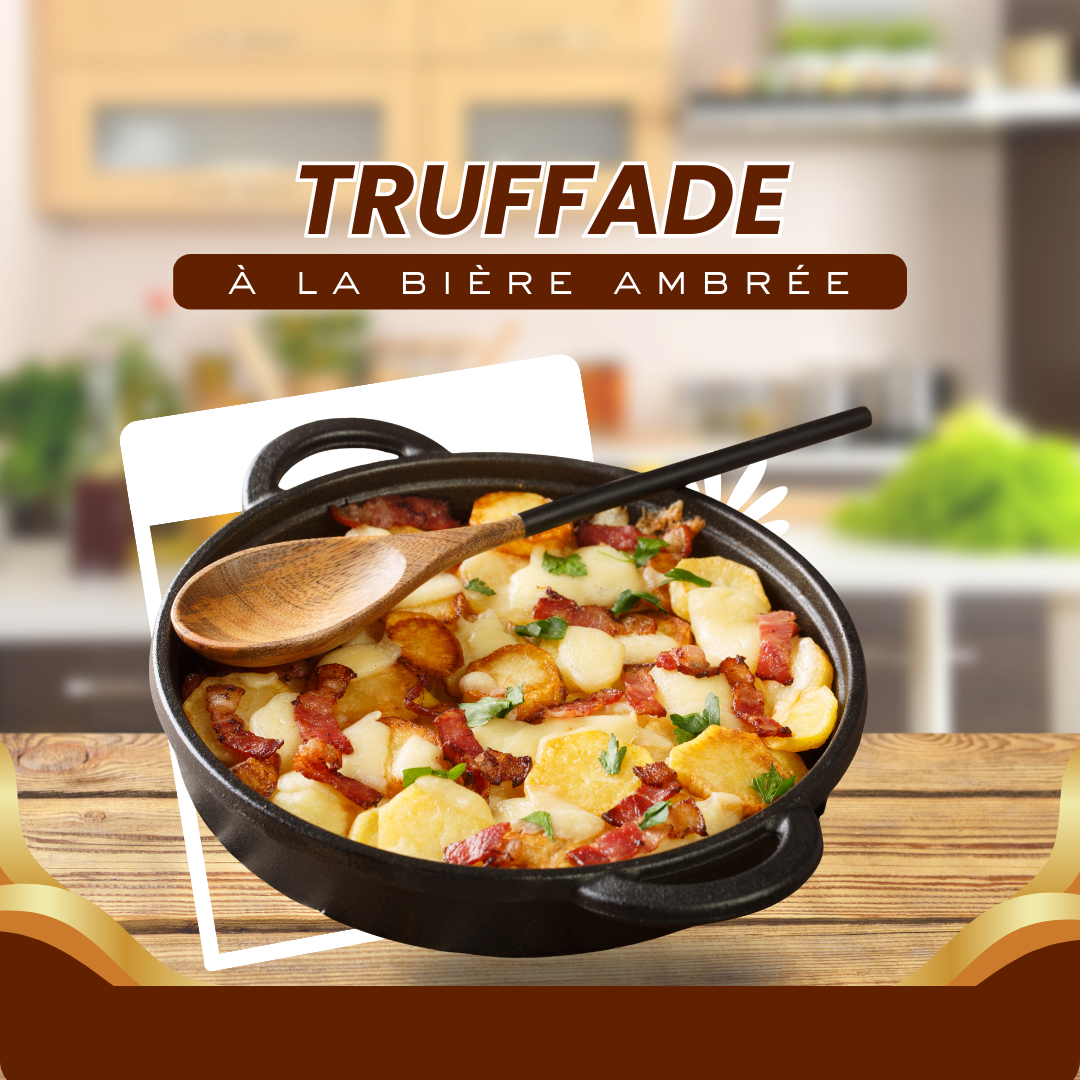 Truffade à la bière ambrée